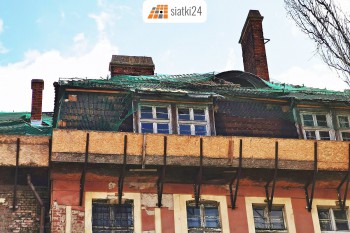 Prudnik Stary dach - Zabezpieczenie dachu - mocna siatka do zabezpieczenia starego poszycia dachu Sklep Prudnik
